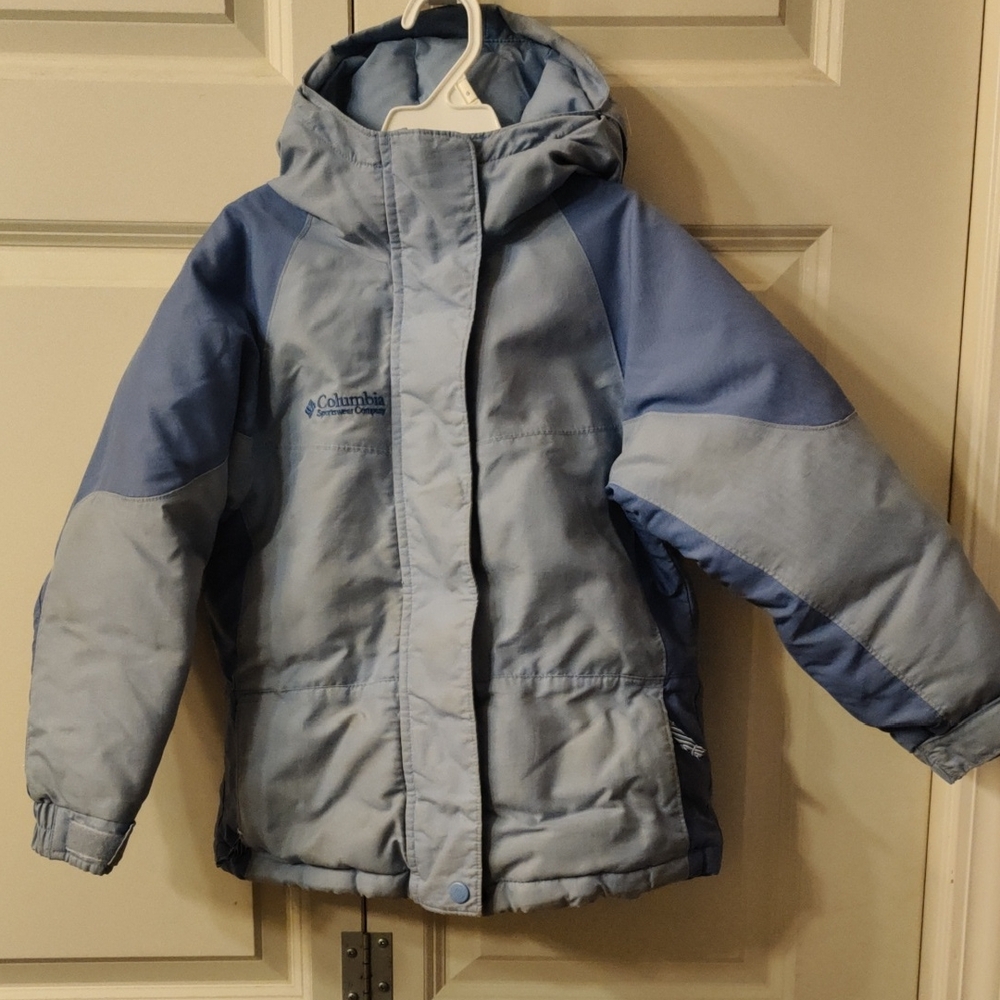 Columbia Kids Light Blue Winter Coat